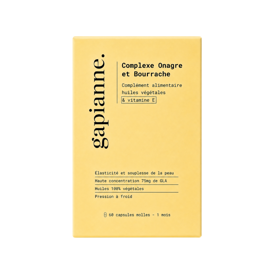 Sécheresse intime - Compléments Onagre, Bourrache, Vitamine E