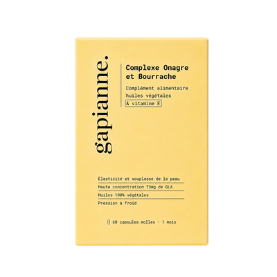 Sécheresse intime - Compléments Onagre, Bourrache, Vitamine E