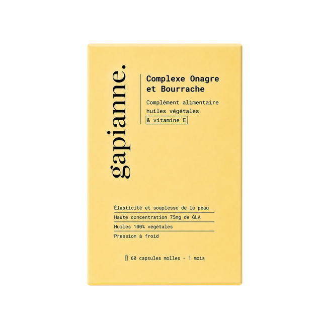 Sécheresse intime - Compléments Onagre, Bourrache, Vitamine E
