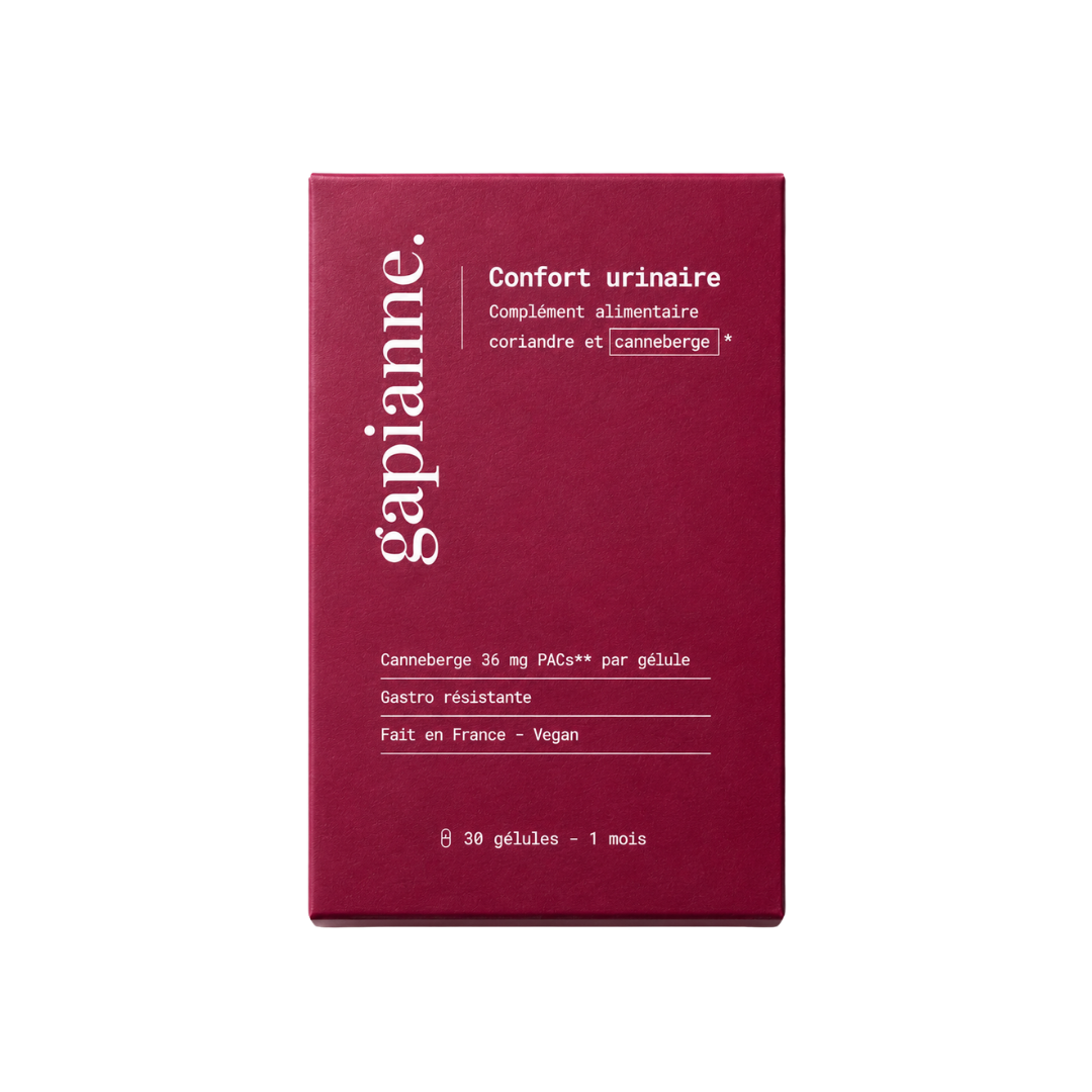 Compléments alimentaires Cranberry - Confort urinaire & Cystites - Gapianne