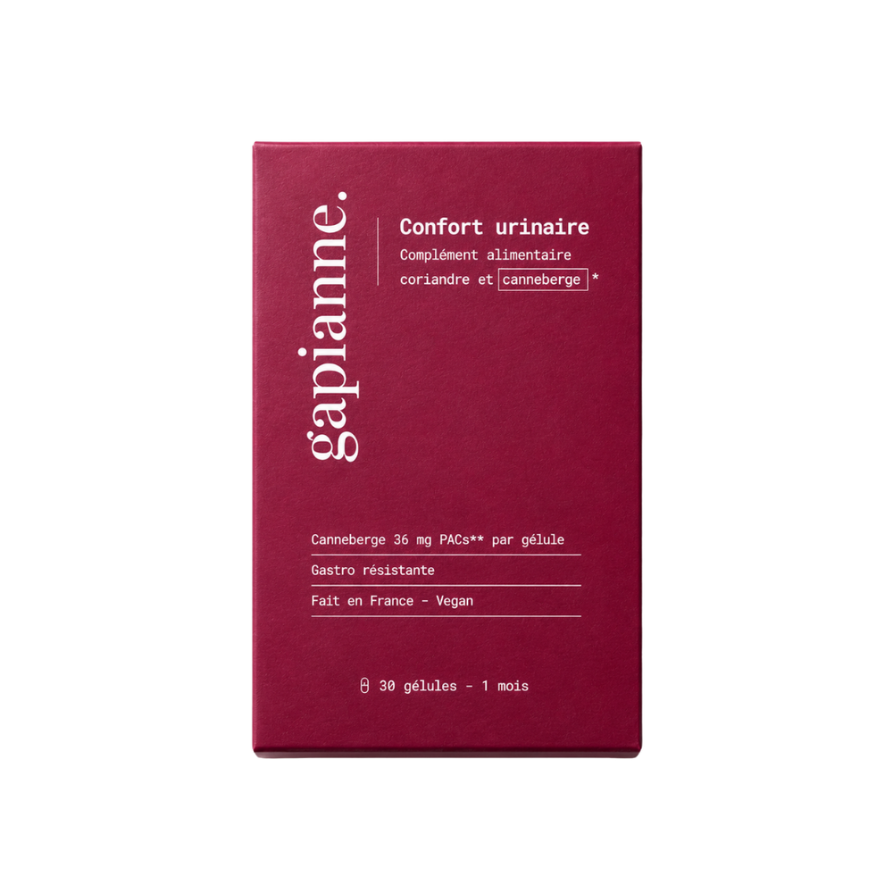 Compléments alimentaires Cranberry - Confort urinaire & Cystites - Gapianne