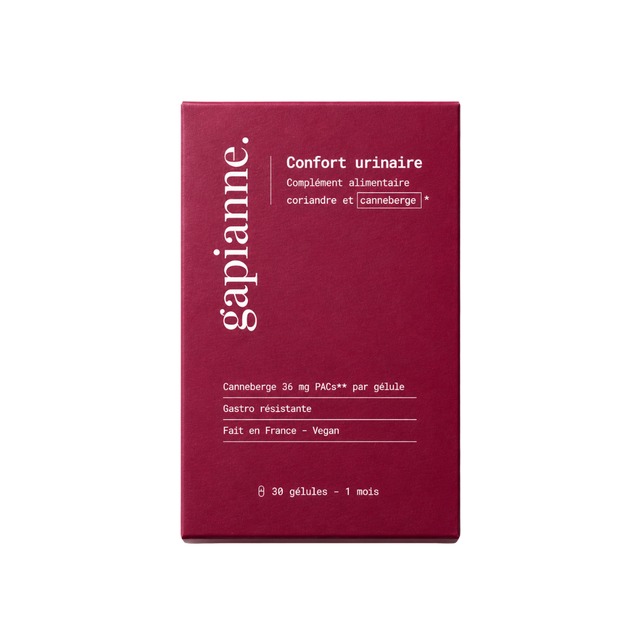 Compléments alimentaires Cranberry - Confort urinaire & Cystites - Gapianne