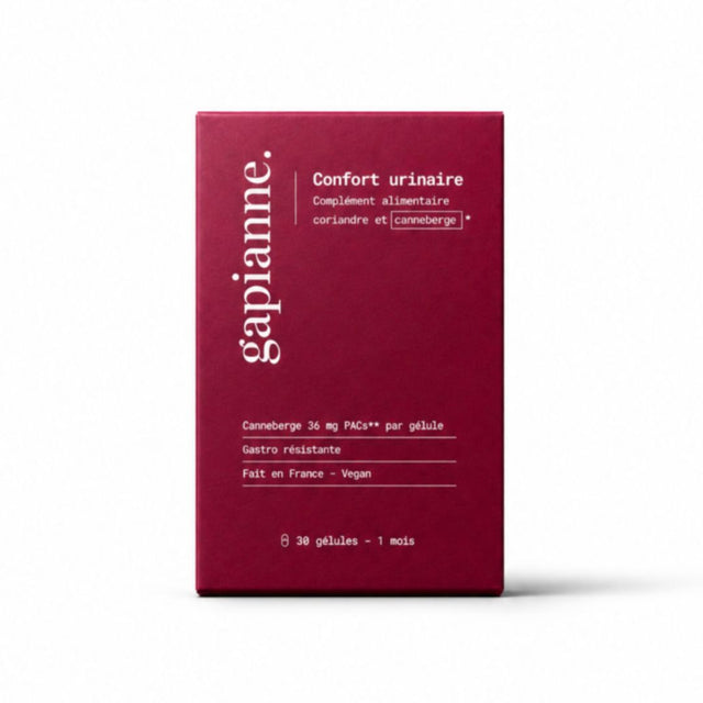 Compléments alimentaires Cranberry - Confort urinaire & Cystites - Gapianne