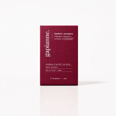 Compléments alimentaires Cranberry - Confort urinaire & Cystites - Gapianne