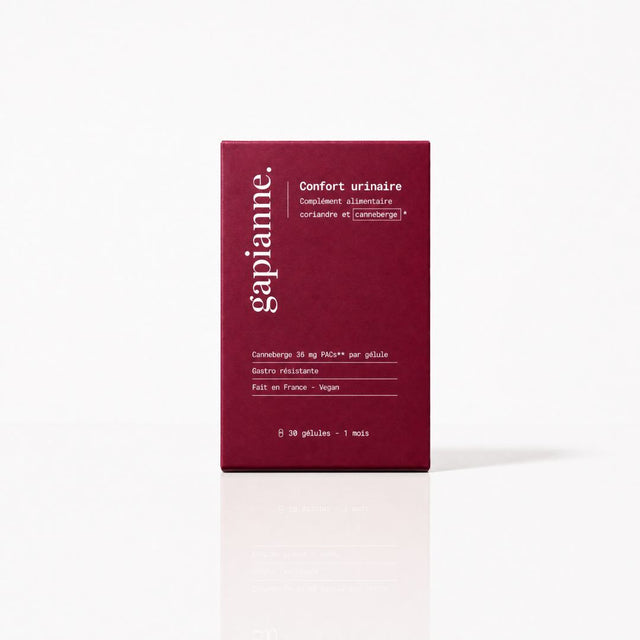 Compléments alimentaires Cranberry - Confort urinaire & Cystites - Gapianne