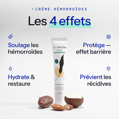 La crème hémorroïdes - Butt Butter