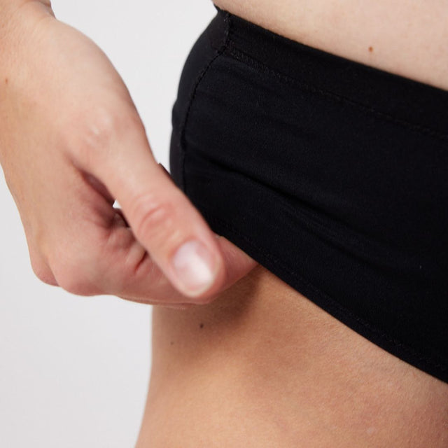 culotte noire anti fuite urinaire