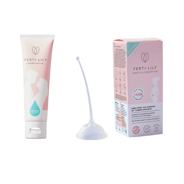 Pack Cup de conception & Gel lubrifiant fertilité - FertiLily-Gapianne
