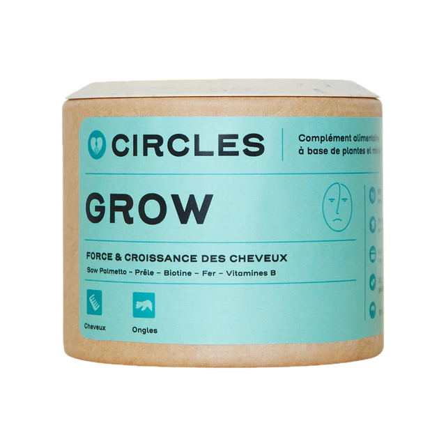 Cure pour favoriser la pousse des cheveux - Grow Circles