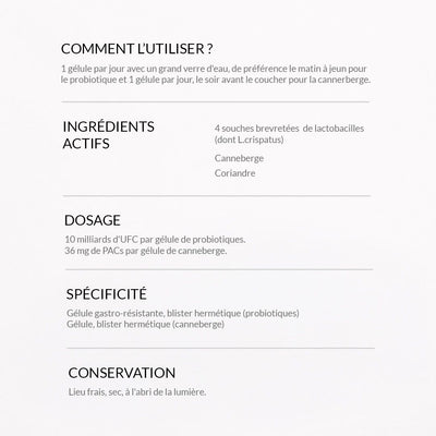 Pack Confort urinaire et intime - Gapianne