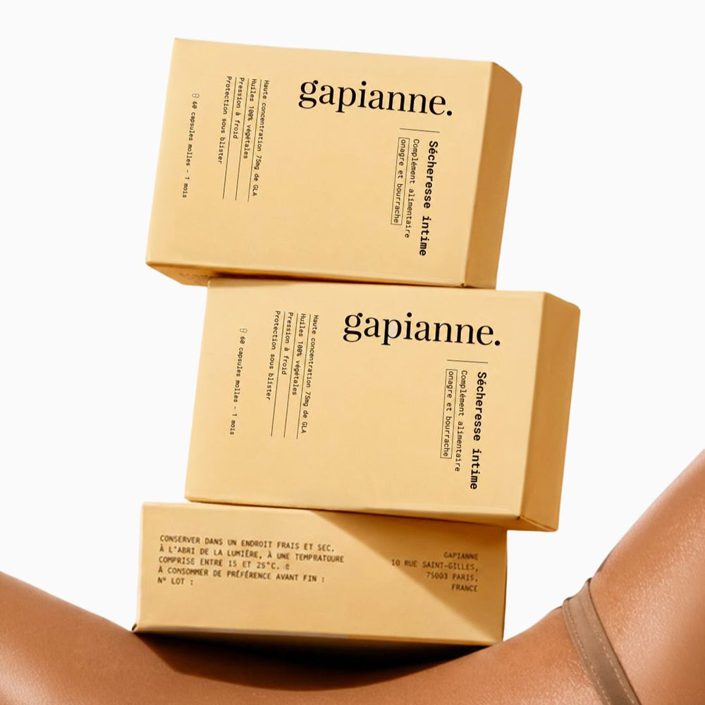 Sécheresse intime - Compléments Onagre, Bourrache, Vitamine E