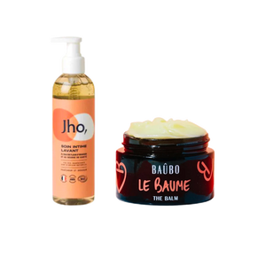 Pack Gel intime de Jho & Baume vulve de Baûbo BIO-Gapianne