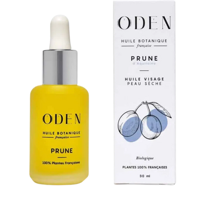 Huile visage peaux sèches - Prune - Oden