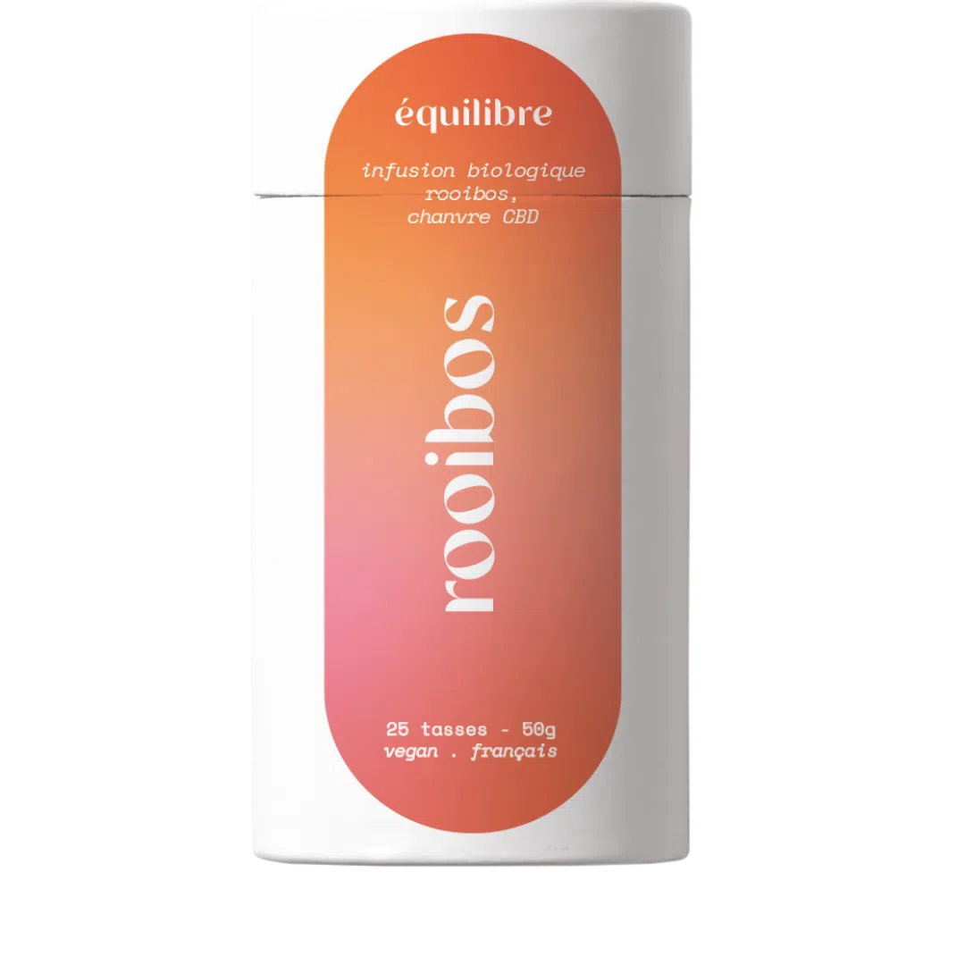 Infusion bio Rooibos & CBD - sommeil & relaxation - Équilibre