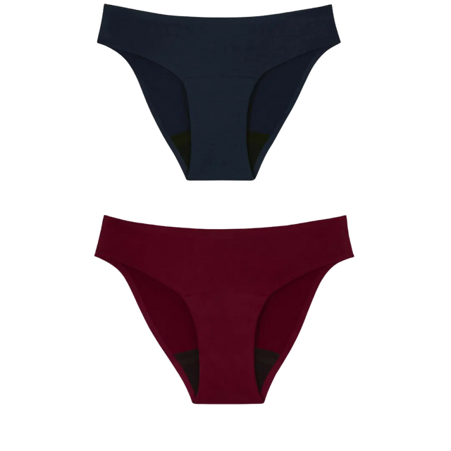 Pack 2 culottes menstruelles flux moyen - 10€ d'économie | Gapianne