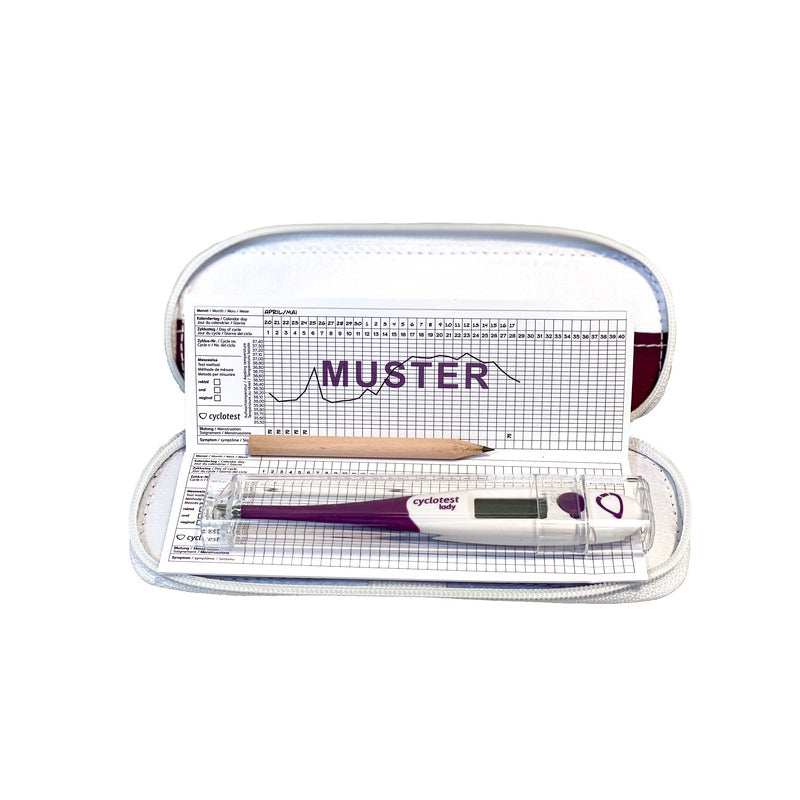 Le Thermomètre basal de Lady pour suivre ovulation