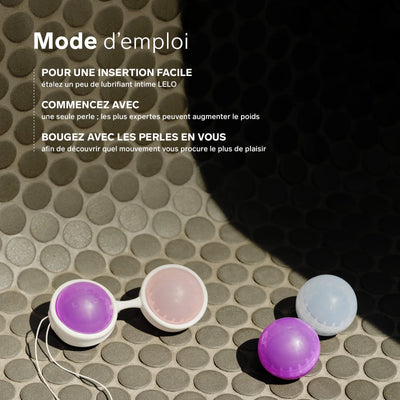 Coffret de 6 perles périnéales lestées - LELO