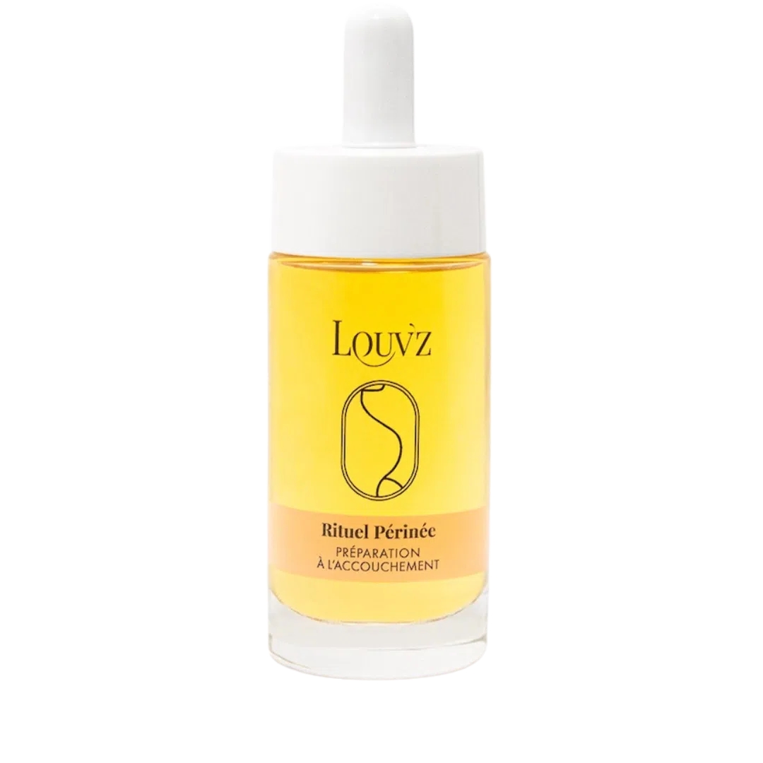 L'huile de massage périnée préparation à l'accouchement - Louvz