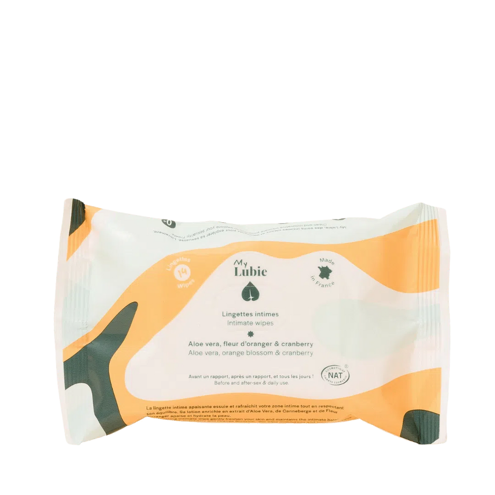 Lingettes intimes biodégradables - My lubie