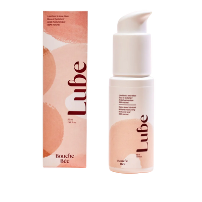 Lube, le lubrifiant naturel Bouche Bée et son emballage - Gapianne