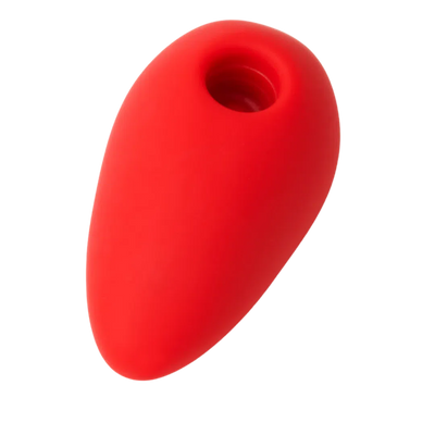 mini coco de puissante stimulateur clitoridien air pulsé couleur rouge