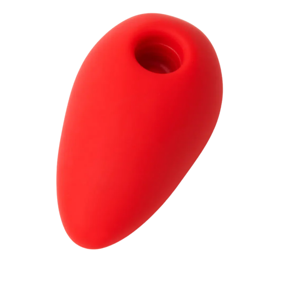 mini coco de puissante stimulateur clitoridien air pulsé couleur rouge
