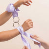 Silk handcuffs with clip-on rings - My Lubie