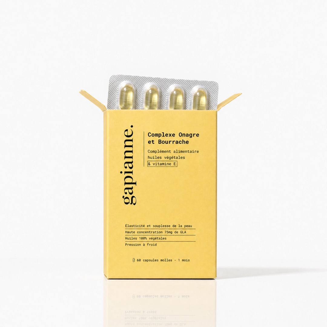 Sécheresse intime - Compléments Onagre, Bourrache, Vitamine E
