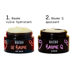 Pack Q Balm &amp; Vulva Balm 50ML - Baûbo