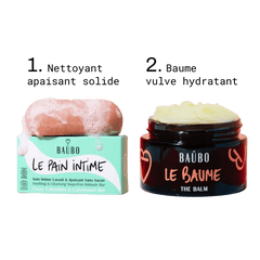 Cleansing Bar &amp; Vulva Balm Pack - Baûbo