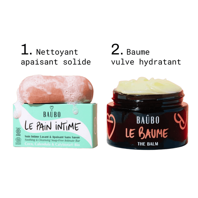 Pack Pain lavant & Baume vulve - Baûbo
