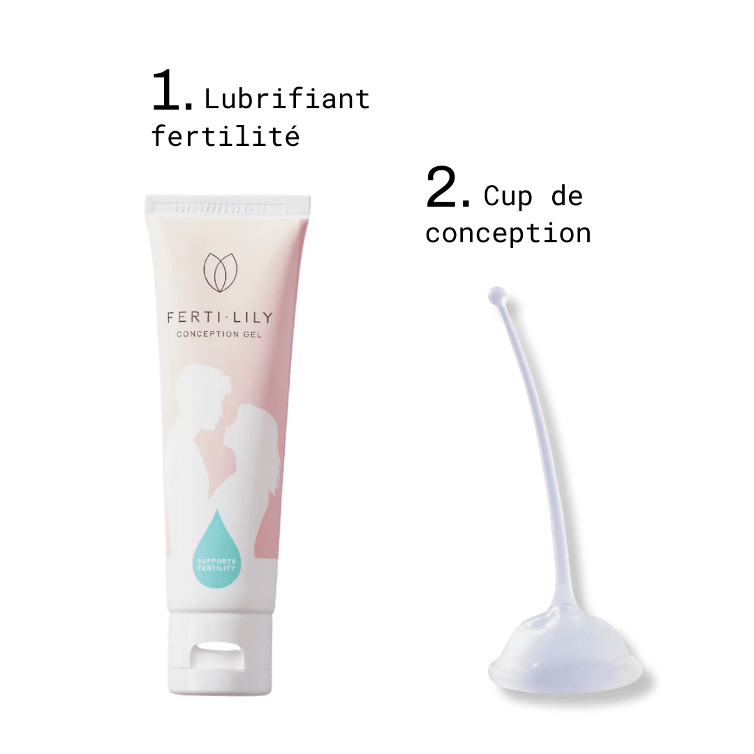 Conception Cup &amp; Fertility Lubricant Gel Pack - FertiLily