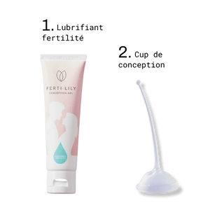 Conception Cup &amp; Fertility Lubricant Gel Pack - FertiLily