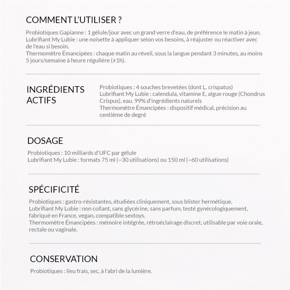 Pack Projet Bébé