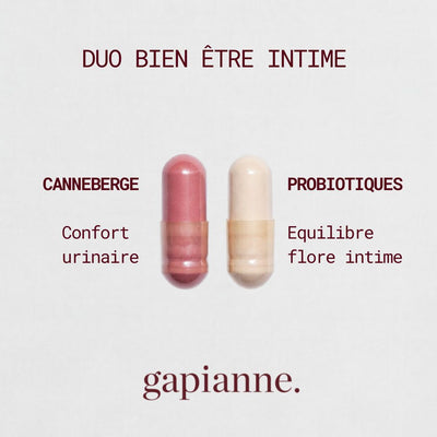 Pack Duo - Equilibre intime & Confort urinaire - Gapianne