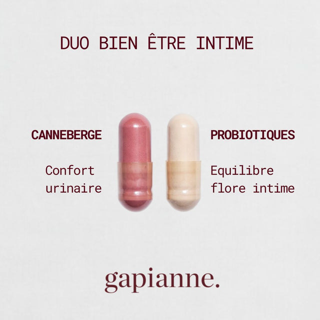 Pack Duo - Equilibre intime & Confort urinaire - Gapianne