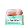 Le pain lavant intime de Baubo sur son packaging avec de la mousse