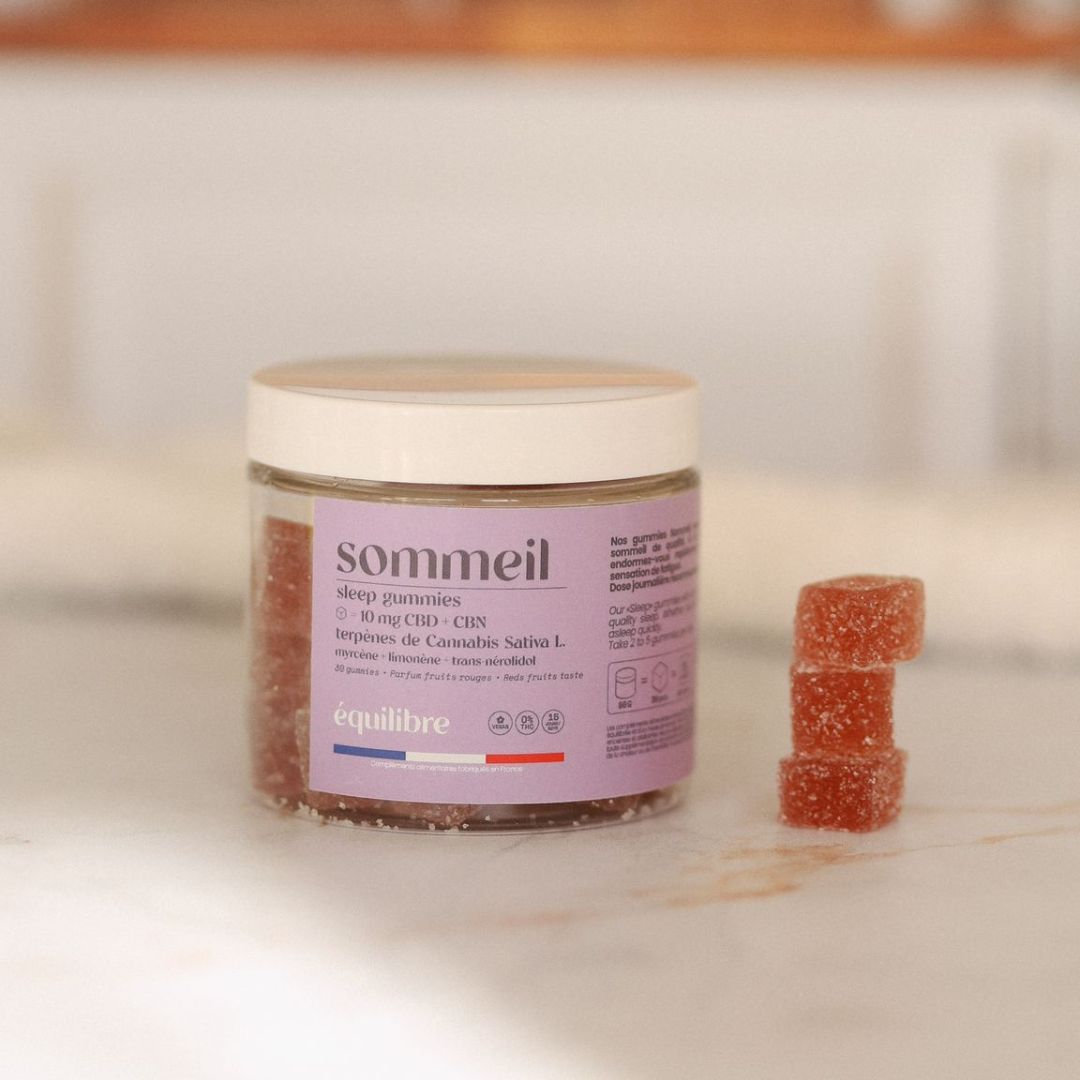 Sleep gummies équilibre en pot