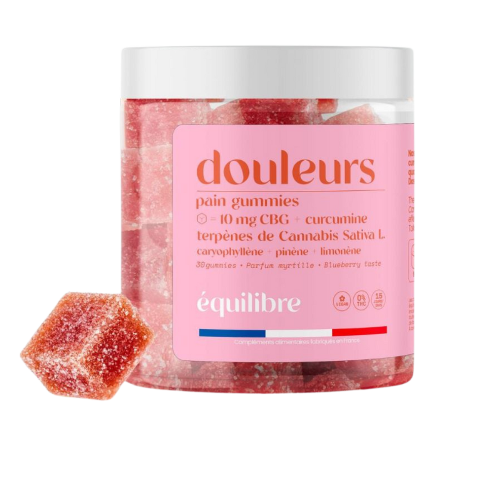 pot de gummies Anti douleur équilibre