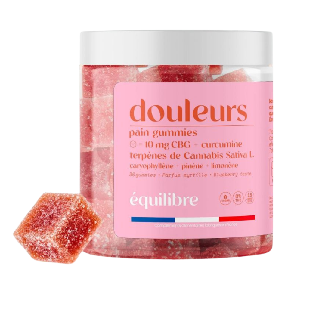 pot de gummies Anti douleur équilibre