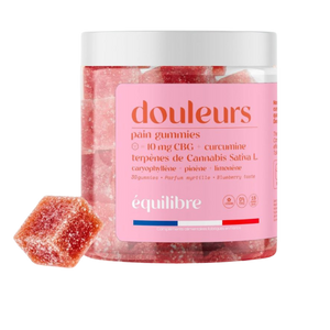 pot de gummies Anti douleur équilibre