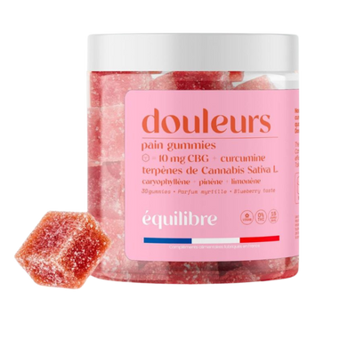 pot de gummies Anti douleur équilibre