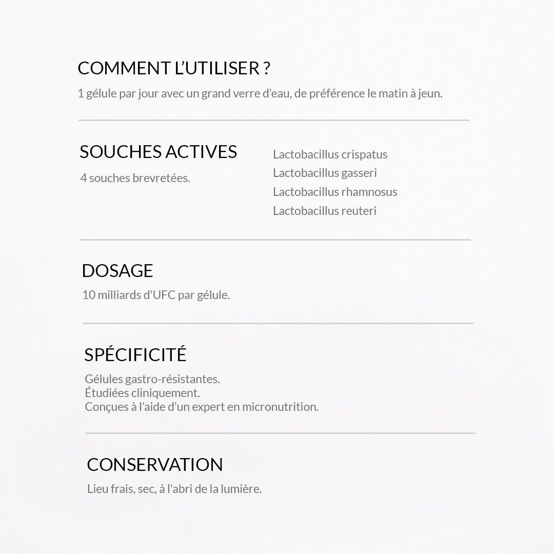 Probiotiques Flore Intime