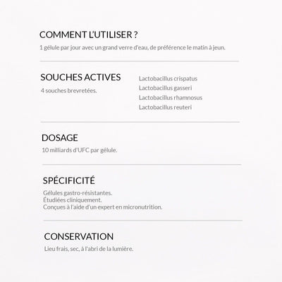 Probiotiques Flore Intime