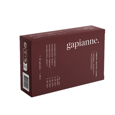 Probiotiques flore intime - Mycose, Vaginose, Irritations & Odeurs - Gapianne