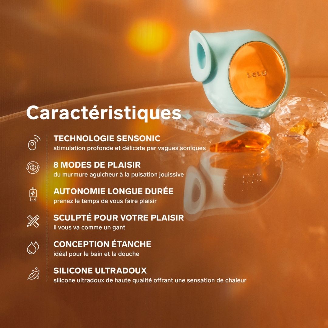 caractéristiques du vibromasseur