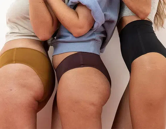 photo 3 femmes en culottes menstruelles smoon 12h de protection confortables et efficaces