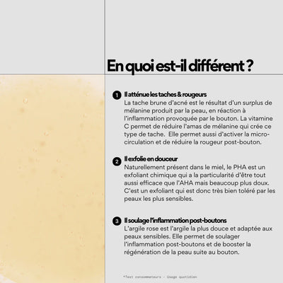 Soin anti-taches post-boutons - SKIN & OUT