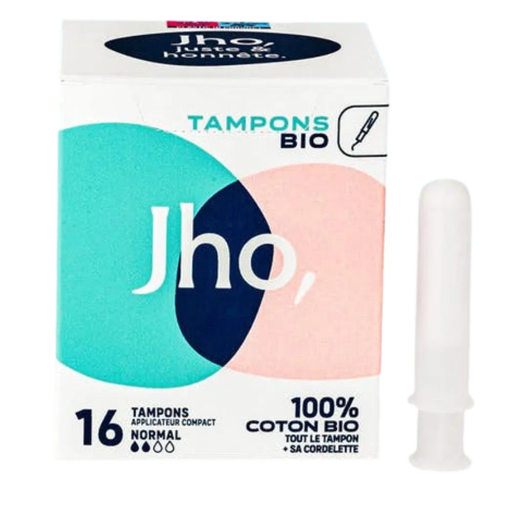 Tampons  bio avec applicateur compact - Jho